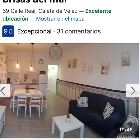Brisas Del Mar Сasa de vacaciones Caleta de Vélez